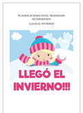 planificaciones nivel Transición “Llegó el invierno”