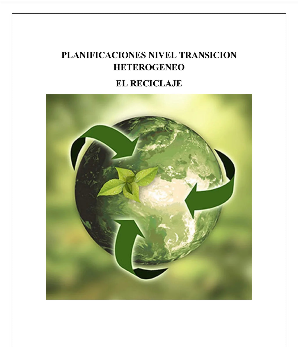 Planificaciónes Nivel Transición “El reciclaje”