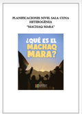 ☀️🌱 Planificación Sala Cuna Heterogénea
“Machaq Mara – Año Nuevo Andino”