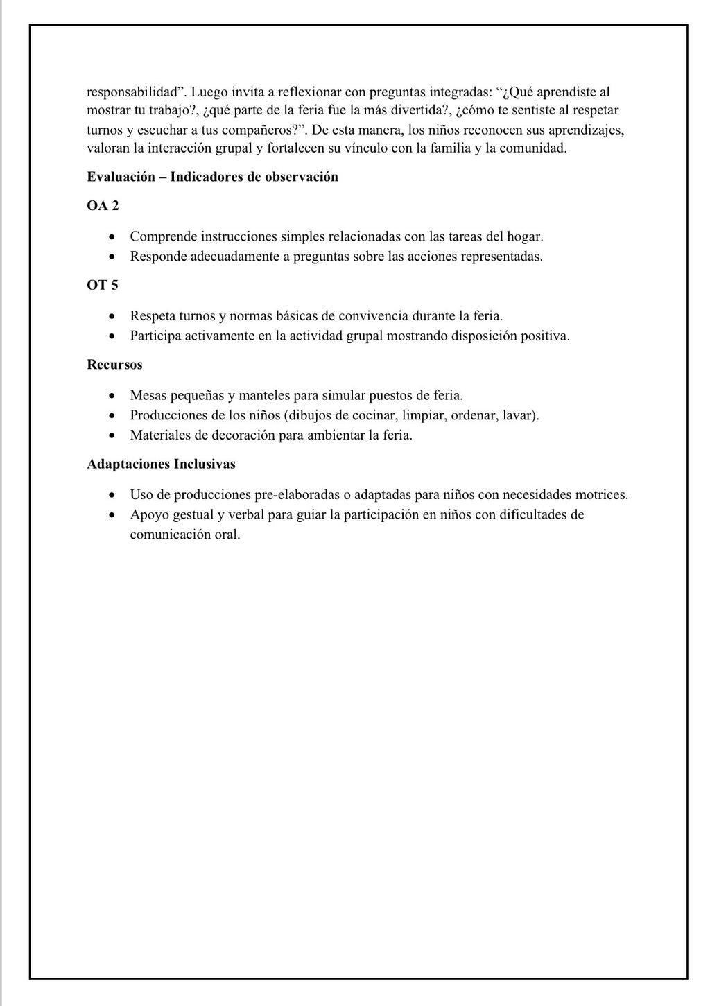 Planificación Nivel Medio Heterogéneo “Profesiones y Oficios”